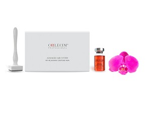 Calecim Professional Advanced Hair Regrow System  6 bottles X 5g  with Activator Stamper   